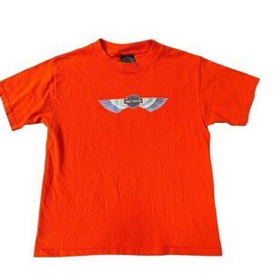 Harley Davidson Motorcycles Cozumel Mexico youth Orange T-shirt Size XL